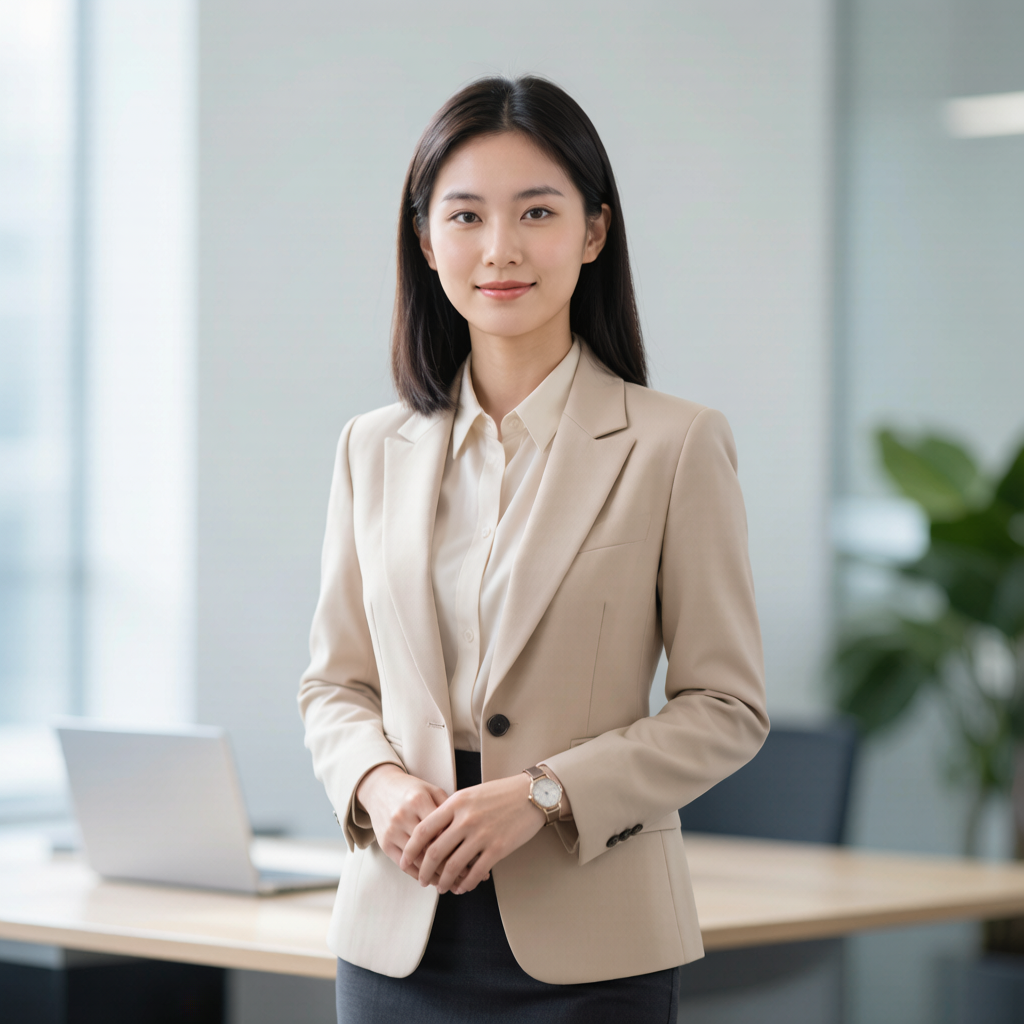 Business Portrait AI Generated